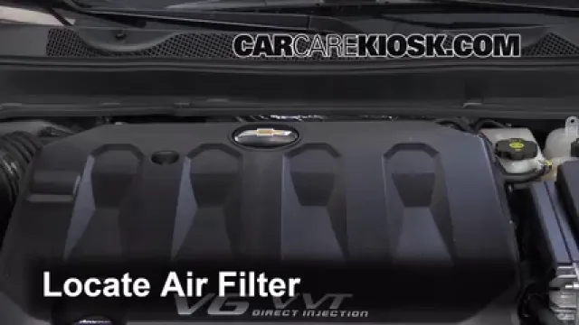 2014 Chevrolet Impala LT 3.6L V6 FlexFuel Air Filter (Engine) Replace